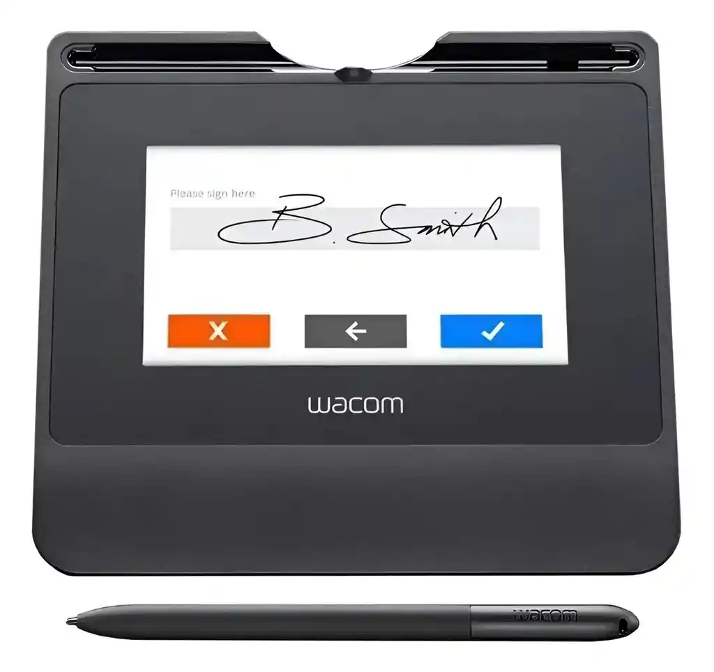 Tableta De Firma Digital Wacom Stu-540 Lcd Color