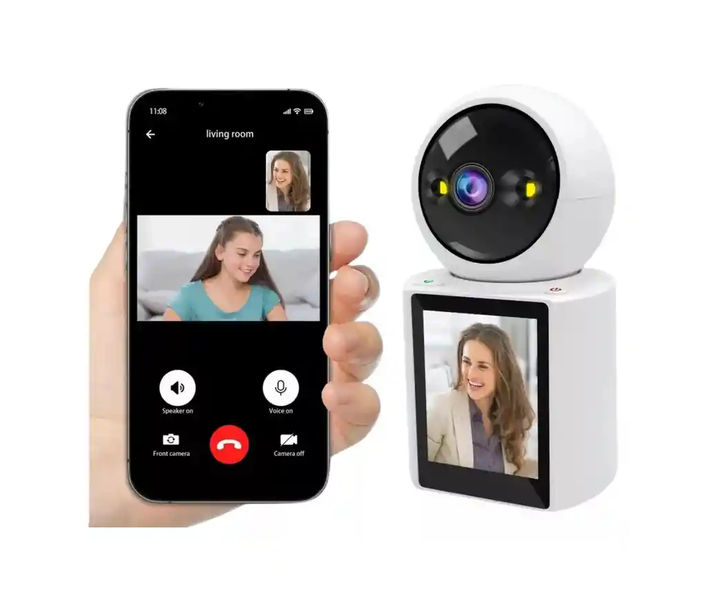 Cámara Ptz Full Hd 1080p Para Vigilancia Y Videollamadas
