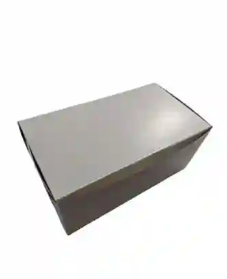 Caja Blanca Grande 1/2 Brazo Tronco Tortas 18x10.5x7.5 X 5 Unidades