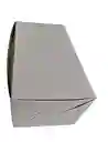 Caja Blanca Grande 1/2 Brazo Tronco Tortas 18x10.5x7.5 X 5 Unidades