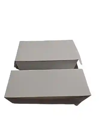 Caja Blanca 1/2 Brazo Tronco Tortas 20x11x9 X 5 Unidades