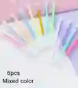 Boligrafo Esfero Tipo Resaltador Mina Delgada Colores Surtidos
