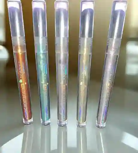 Delineador De Ojos Con Glitter Empaque Transparente Marca Iconik