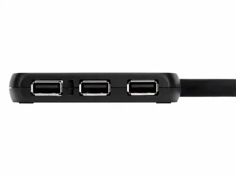 Targus Ach214, Hub De 4 Puertos Usb 2.0 Diseño Compacto