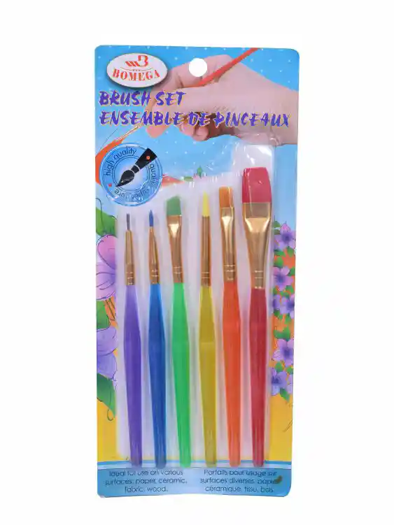 Pincel Colores X6