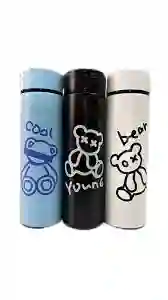 Termo Acero Inoxidable 500ml Kawaii Cute Estilo Oso