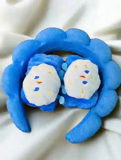 Juego De Diadema Y Muñequera Para Lavado De Cara De Spa, Diadema Para El Cuidado De La Piel De Maquillaje Diseño De Buho