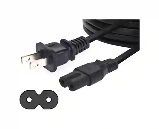 Cable De Corriente Para Ps4 / Ps3 / Ps2 / Xbox One S