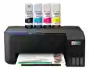Impresora Multifunción A Color Epson Ecotank L3251 Con Wifi Negro