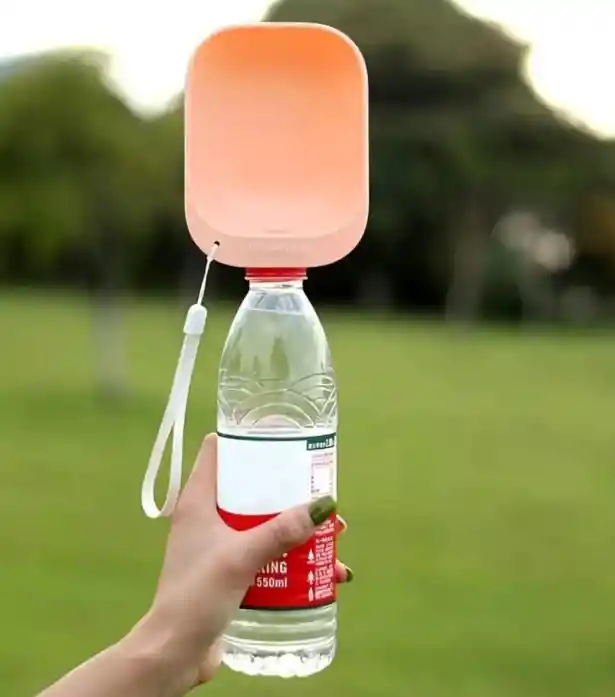 Botella De Agua Portatil Para Mascota Bebedero Para Perro Y Gato