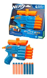 Lanzador De Dardos Nerf Elite 2.0 Prospect Qs-4 8 Dardos