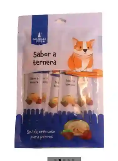 Snack Para Perro Cremoso X5 Ternera