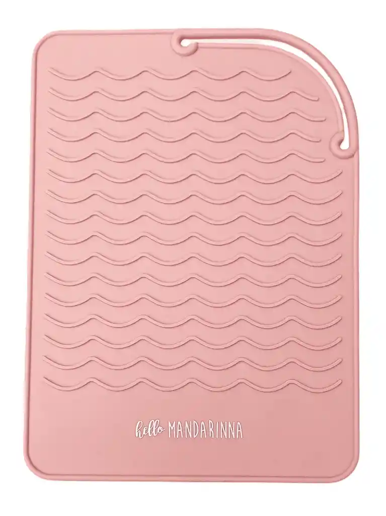 Tapete Silicona Protector De Calor Para Plancha Y Rizadora