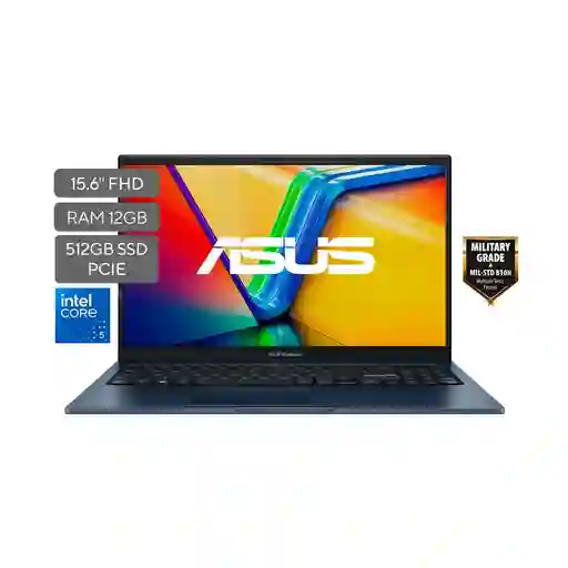 Asus Vivobook X1504v | 12gb Ram + 512gb Ssd | Ideal Para Trabajo Y Estudio