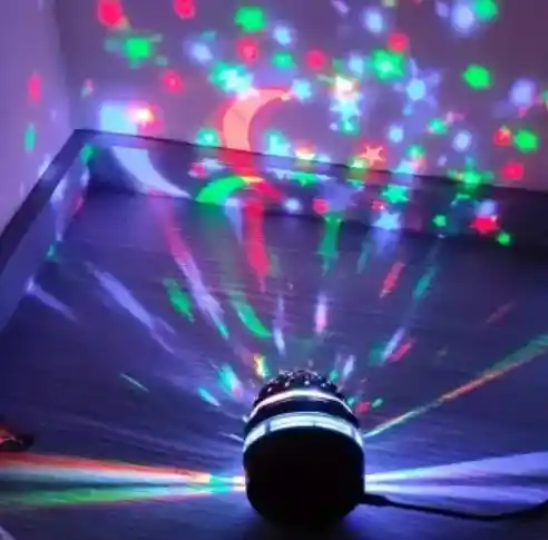 Proyector Mini Con Diseño De Estrellas Luz Nocturna
