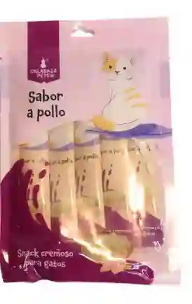 Snack Para Gato Cremoso X5 Pollo