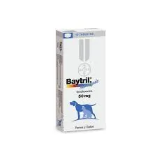 Baytril 50 Mg Caja X 10 Tabletas