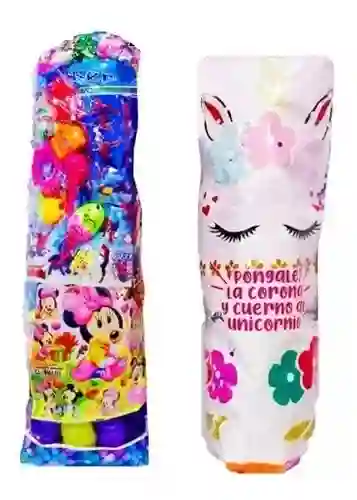 Relleno Para Piñata Mixto – Para Niña Y Niño, Juguetes Y Stickers