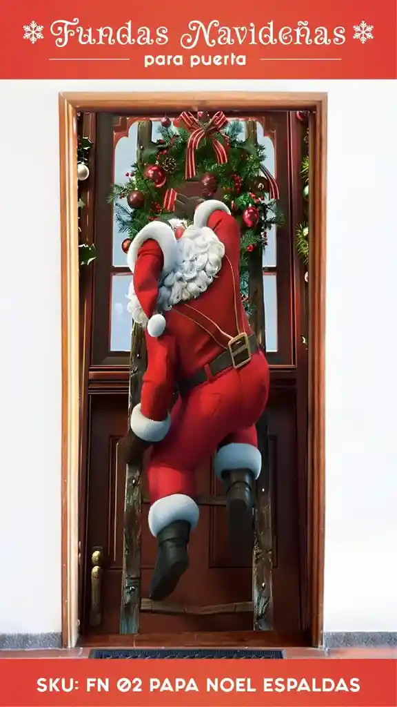 Pendon De Puerta Navideño