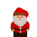 Espaldar Grande De Silla Diseño Navideño Papá Noel