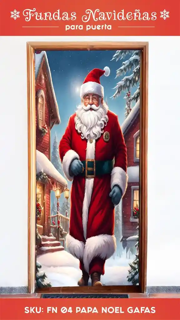 Pendon De Puerta Navideño