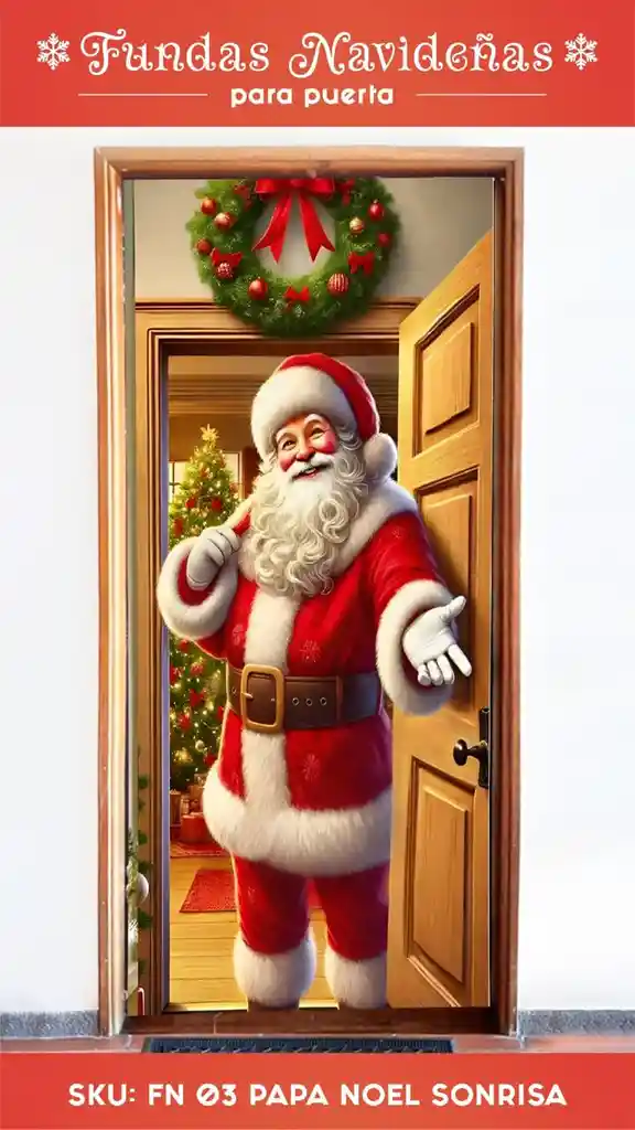 Pendon De Puerta Navideño