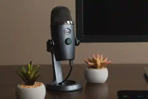 Logitech Microfono Yeti Nano Blue Negro