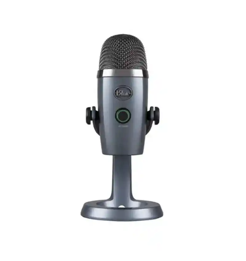 Logitech Microfono Yeti Nano Blue Negro