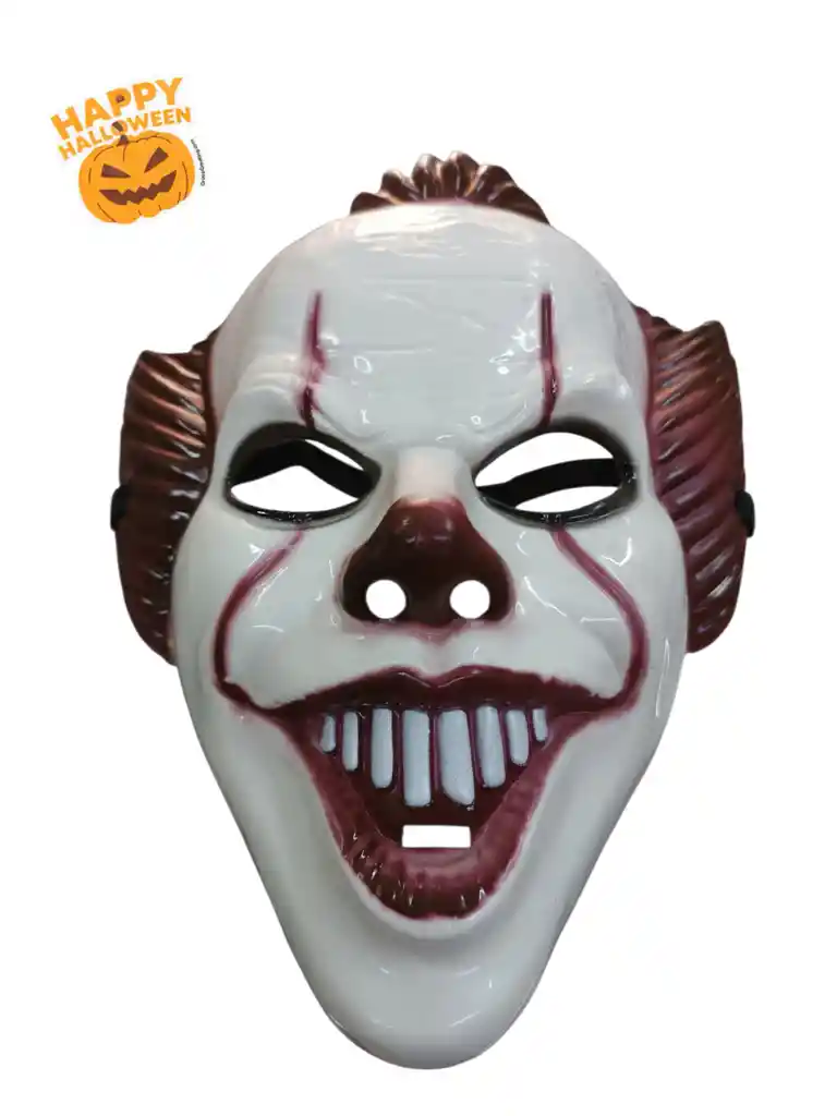 🎈 Máscara De Payaso Terrorífica – Ideal Para Halloween O Fiestas De Disfraces 🤡💀