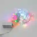 Luces De Navidad X100 Led Expressions Funciones Cascada Multicolor