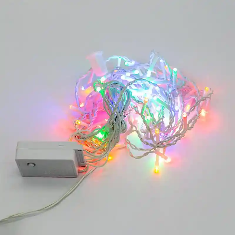 Luces De Navidad X100 Led Expressions Funciones Cascada Multicolor