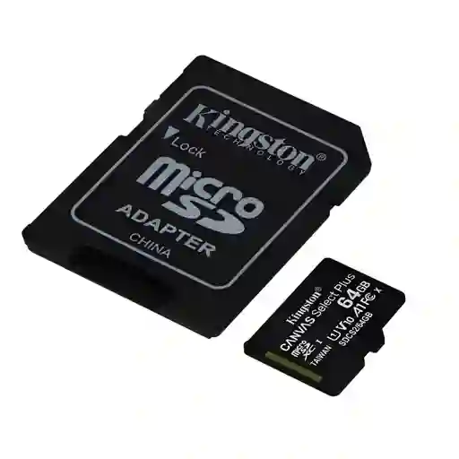Tarjeta De Memoria Micro Sd Kingston De 64gb Canvas Select
