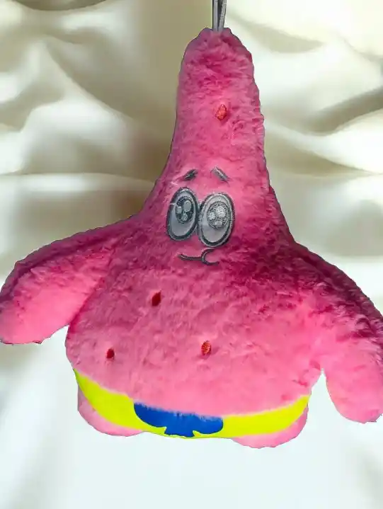 Juguete Muñeco Peluche Diseño Patricio Estrella Para Niño Hombre O Mujer 25 Cm Aprox