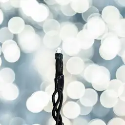 Luces De Navidad X100 Arroz Ledk-100l Led Blanco Con Funciones