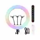 Aro De Luz Led 45cm Mj45 + Trípode + 3 Bases Celular + Control