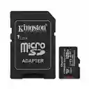 Tarjeta De Memoria Micro Sd Kingston De 128 Gb 150mbs Clas10