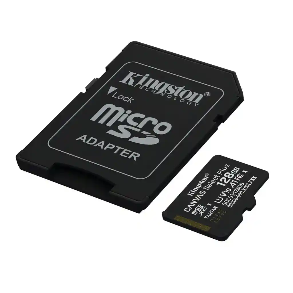 Tarjeta De Memoria Micro Sd Kingston De 128 Gb 150mbs Clas10
