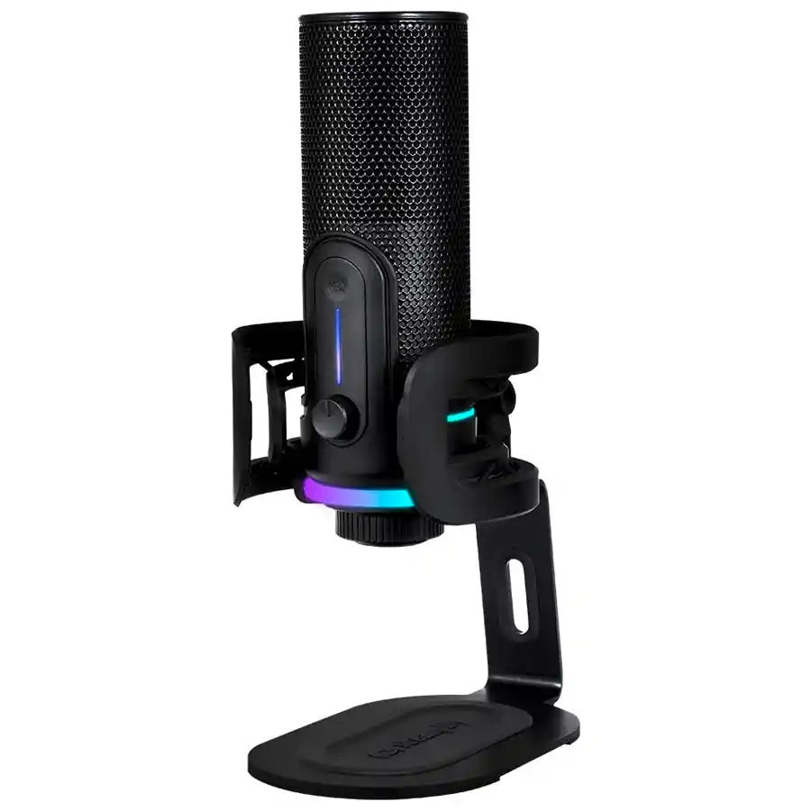 Micrófono Streamplify Mic Pro Rgb 4 Patrones Polares