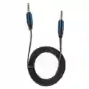 Cable Auxiliar Plano 1 Metro – Jack 3.5 Mm A 3.5 Mm