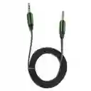 Cable Auxiliar Plano 1 Metro – Jack 3.5 Mm A 3.5 Mm
