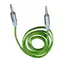 Cable Auxiliar Plano 1 Metro – Jack 3.5 Mm A 3.5 Mm