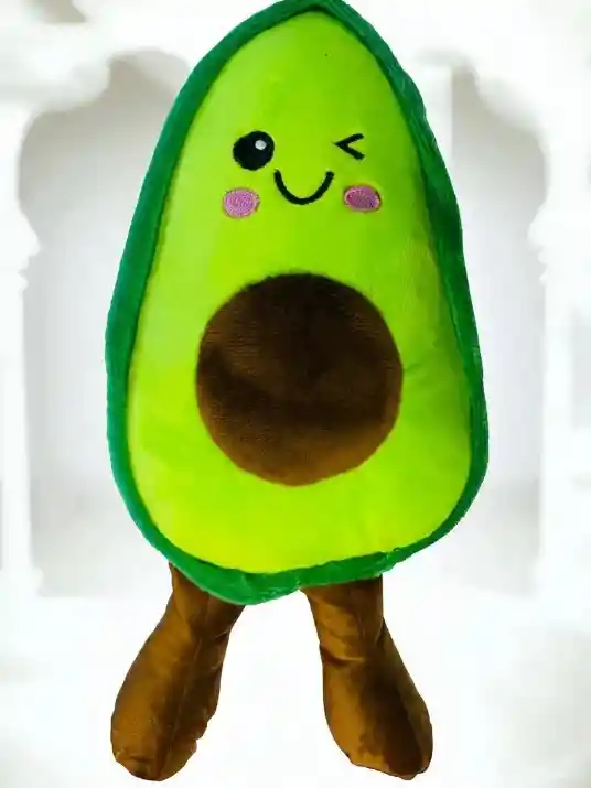 Juguete Muñeco Peluche Diseño Aguacate Para Niño Hombre O Mujer 29 Cm Aprox