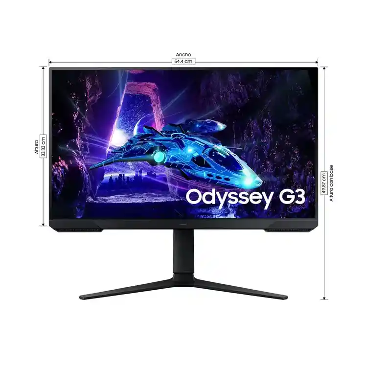 Samsung 24” Odyssey Dg300 1920x1080 1ms 180hz Hdmi Fhd