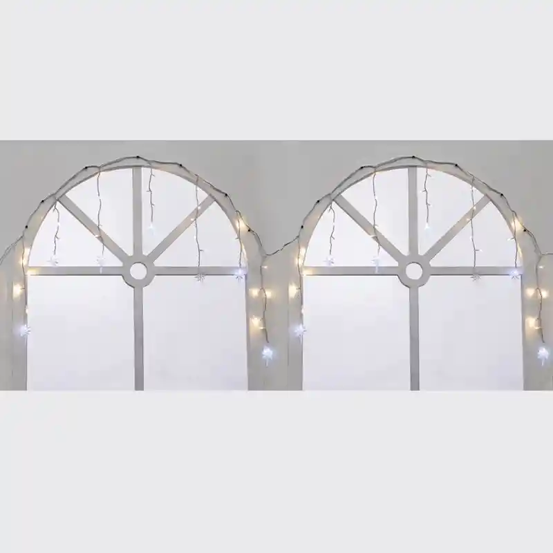 Luces X100 Led Exp Christmas Ledc-100l Cortina L-calida