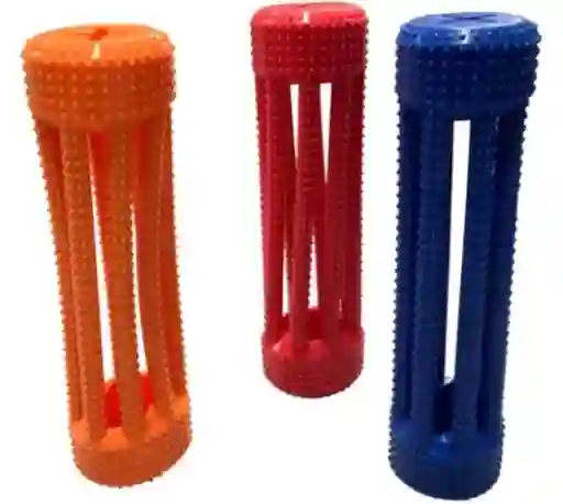 Juguete Limpia Dientes Masticable En Plastico Para Mascota En Forma De Tubo Para Perros Y Gatos