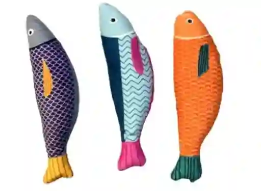 Juguete En Forma De Pescado Con Sonido Para Mascota Para Perros Y Gatos