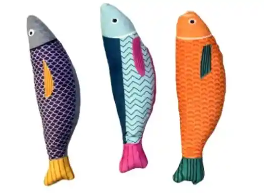 Juguete En Forma De Pescado Con Sonido Para Mascota Para Perros Y Gatos
