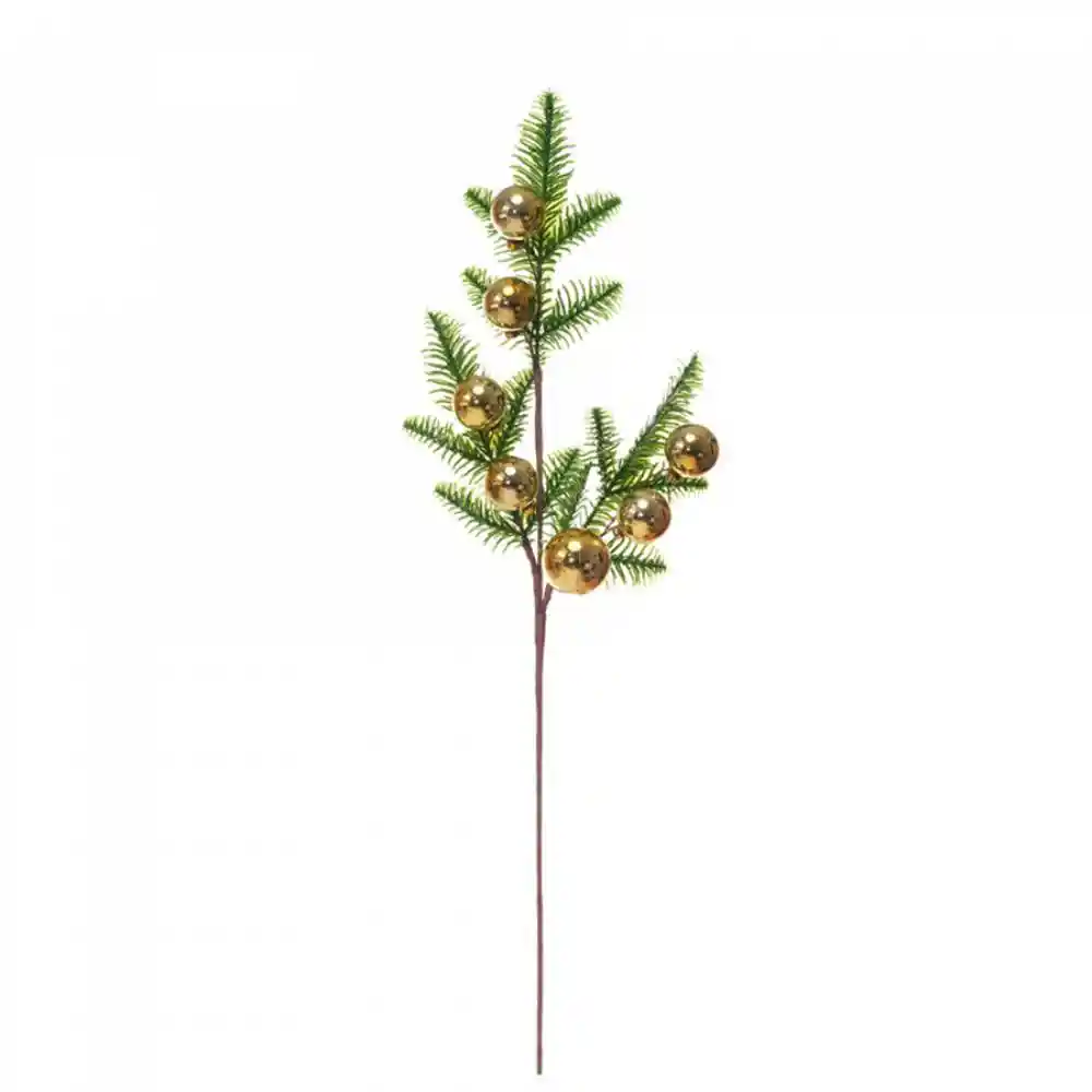 Rama Miro Christmas X68cm Dorado