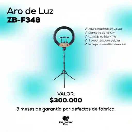 Aro De Luz Zb-f348
