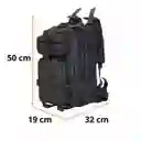 Maleta Mochila Tactica Militar Impermeable Negro 50x32x19